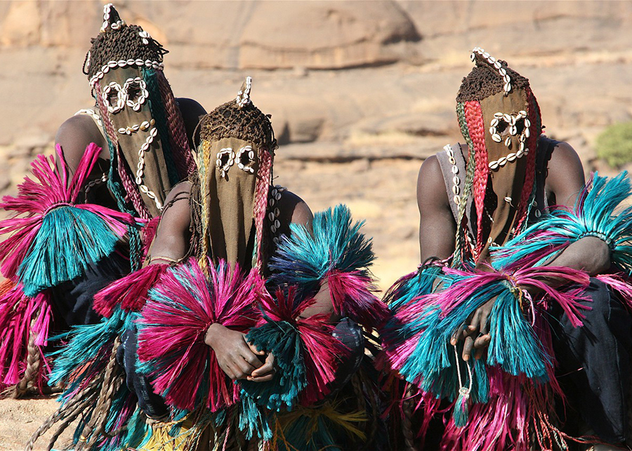 Vestimenta tribal dogon