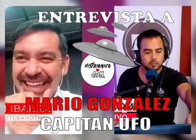 ENTREVISTAS | Mario González (Capitán UFO) nos presenta su libro de misterios paranormales
